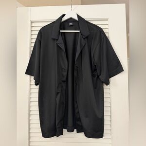 Zara Men's Black Short Sleeve Shirt